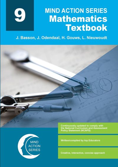 Mind Action Series Mathematics Grade 9 textbook cover